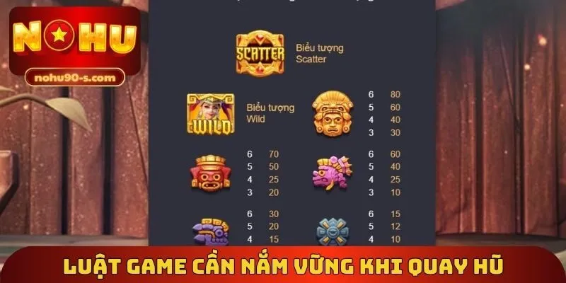 Luật game cần nắm vững khi quay hũ